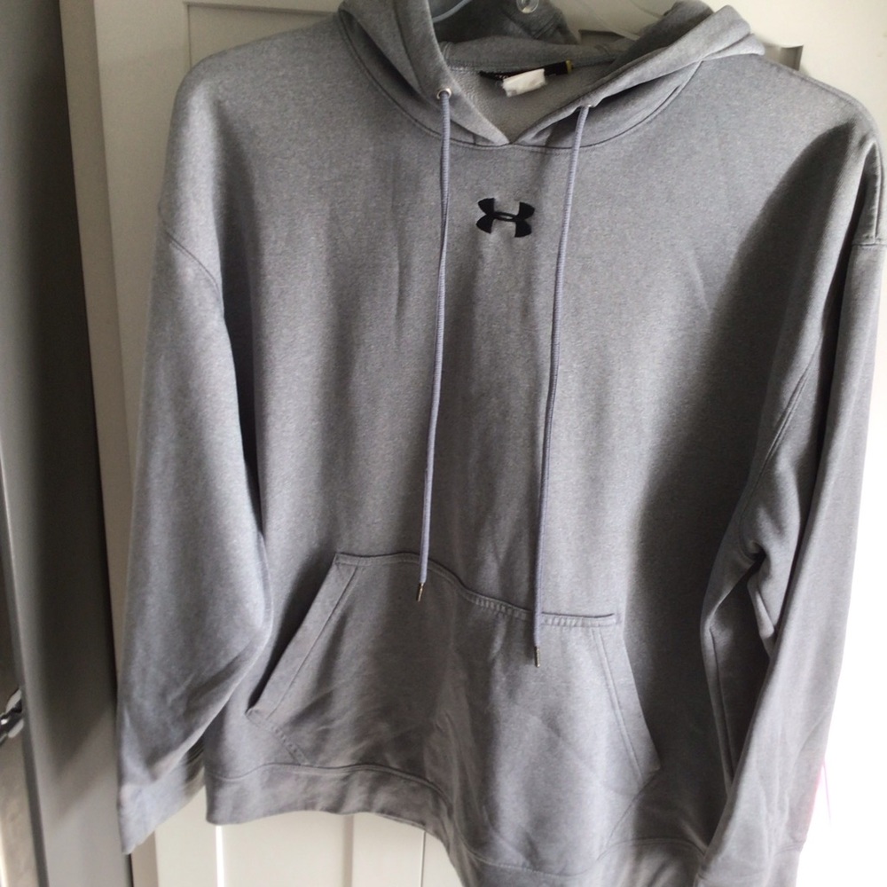 Under Armour Men's Charcoal Gray Hoodie